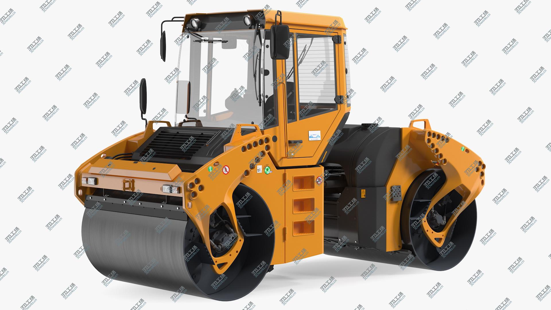 images/goods_img/202104093/Articulated Tandem Vibratory Road Roller Rigged 3D model/1.jpg